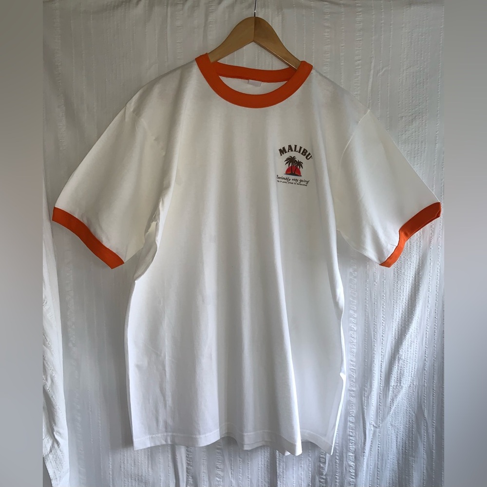 VINTAGE MALIBU T-SHIRT SIZE X-LARGE NEW WITHOUT TAGS